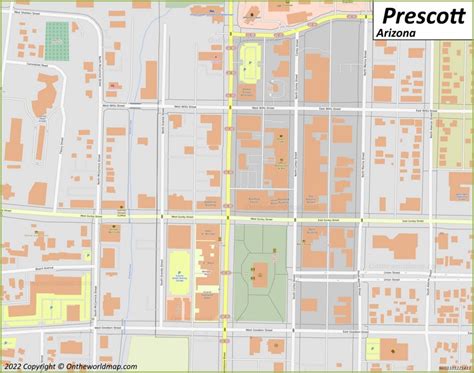 Prescott Map | Arizona, U.S. | Discover Prescott with Detailed Maps