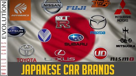 W.C.E.-Japanese Car Brands, Companies & Manufacturer Logos - YouTube