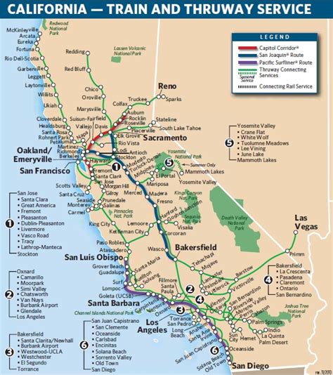 California-amtrak-map - Stop and Move