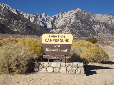 Lone Pine Campground and Group Campground - Vista Recreation