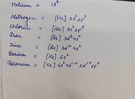 [Solved] Write the noble gas shorthand configurations for the following ...