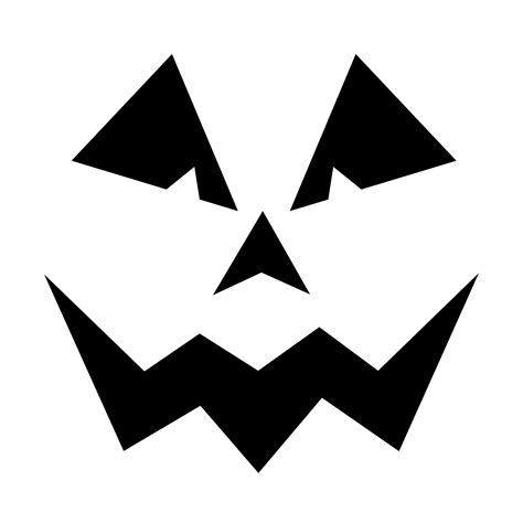 Printable Jack O Lantern Face