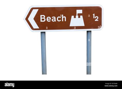 Brown attraction roadsigns uk hi-res stock photography and images - Alamy