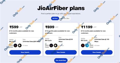 Jio AirFiber plans revealed ahead of launch