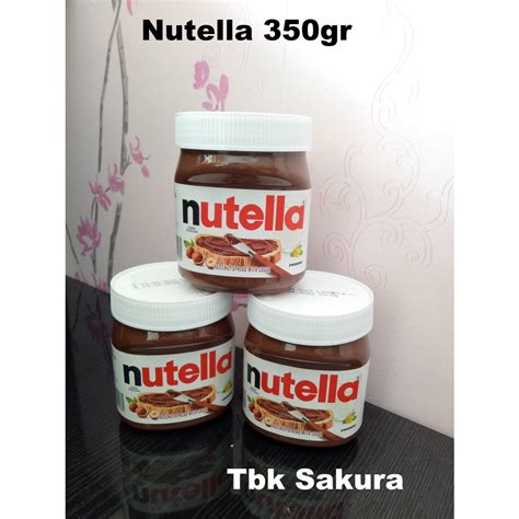 Jual Selai Coklat Nutella 350gr | Shopee Indonesia