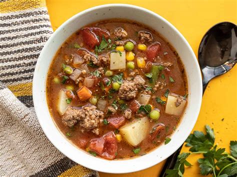 Top 2 Beef Vegetable Soup Recipes