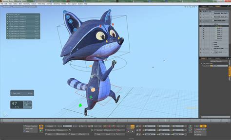 Raccoon game on Behance