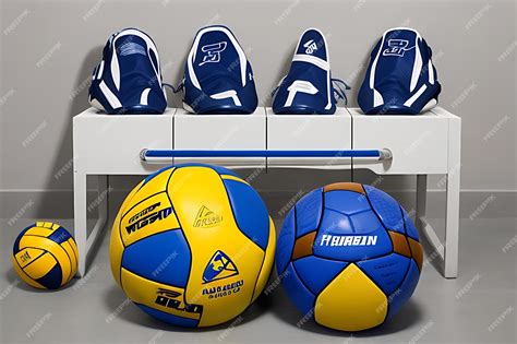 Premium AI Image | Water Polo Equipment Collection Unveiled