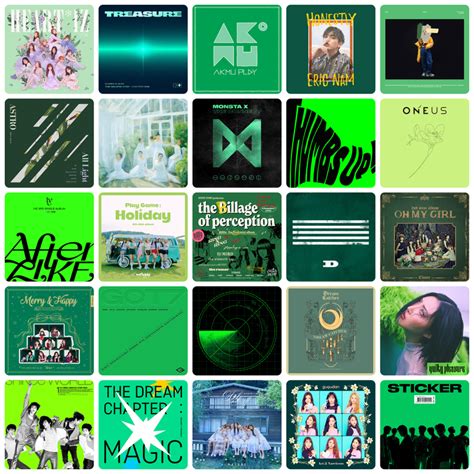 Green 🟢 K-Pop Albums Quiz - By iamtheluckyone