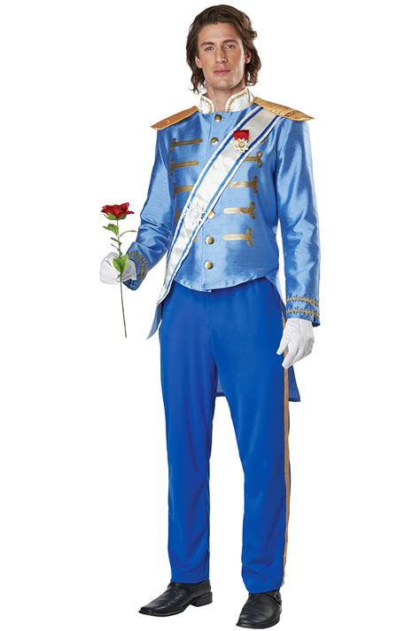 California Costume Prince Charming Adult Men Royal Outfit Storybook ...