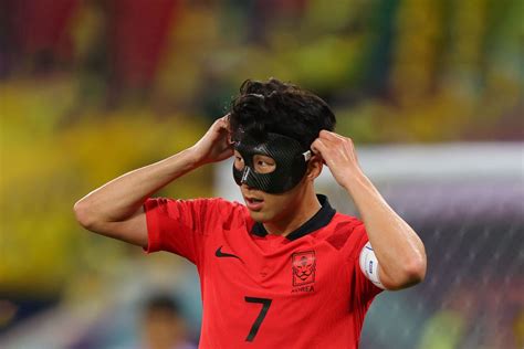 Why South Korea team captain Son Heung-min is wearing a mask at the ...