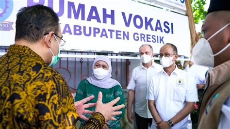 Gubernur Khofifah Optimistis Tingkatkan Ketrampilan-Turunkan ...