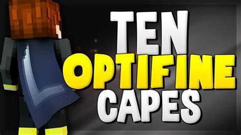 10 Optifine Cape Designs! (Best Minecraft Cape Designs) - YouTube