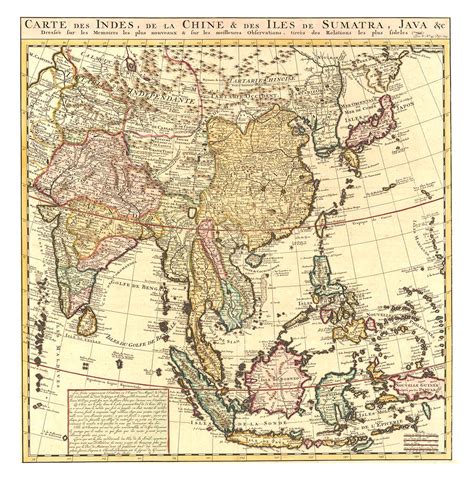 Antique Asia Map - Old Cartographic Map - Antique Maps Digital Art by ...