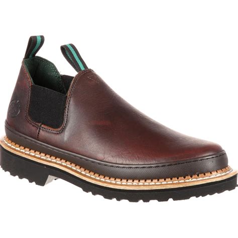 Georgia Giant Romeo: Men's Leather Steel Toe Work Shoes