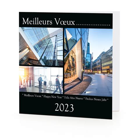 Cartes de voeux 2023 pour entreprises - Voeux professionnel