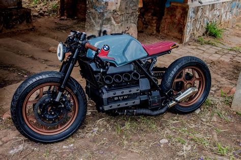 A Brazilian BMW K100 Cafe Racer With A CVT Transmission For Disabled ...