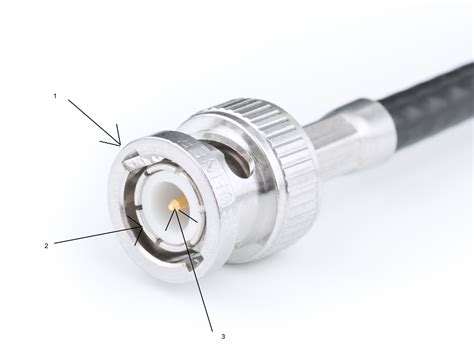 coax - Why are there 3 conductors on a coaxial BNC connector and 4 ...