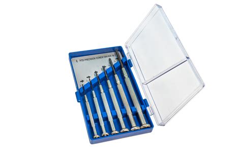 6-Piece Jeweler's Precision Screwdriver Set