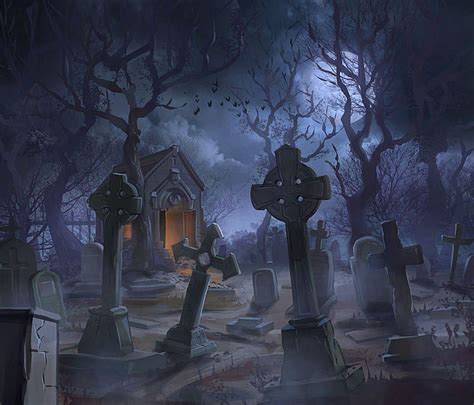 graveyard by PavelTomashevskiy on DeviantArt