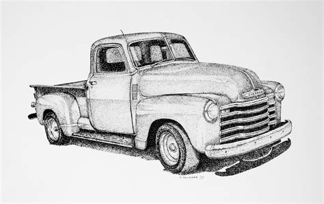 pickup truck sketch | Gallery :: Auto Art :: chevy_truck | Sketches ...