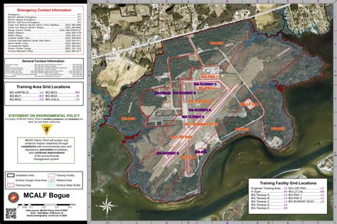 MCALF Bogue Map by MCAS Cherry Point | Avenza Maps