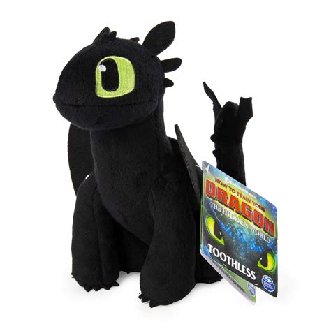 Buy Dreamworks Dragons, Toothless 8" Premium Plush Dragon, for Kids ...