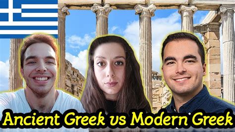 Can Modern Greeks Understand Ancient Greek? - YouTube