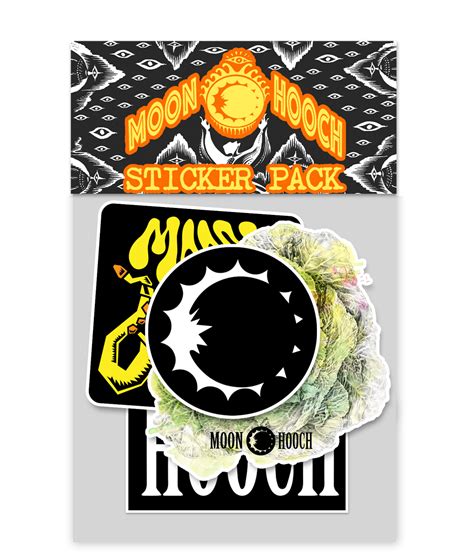 Moon Hooch Sticker Pack