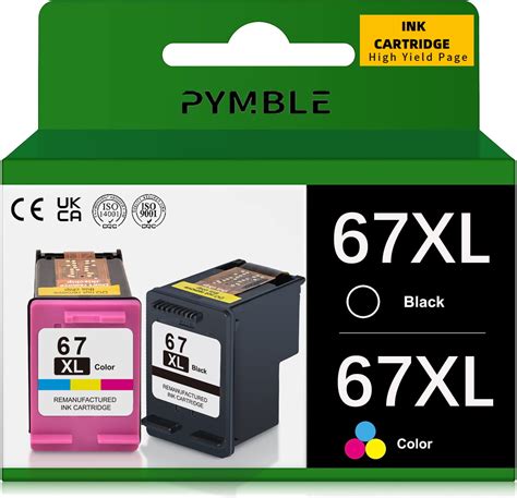 67xl Ink Cartridges Fit for HP 67 Ink Cartridges Printer Ink HP 67 for ...