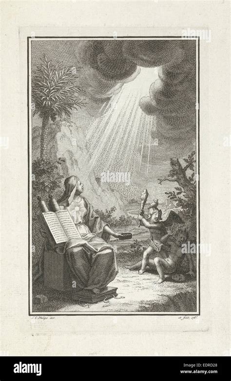 Allegory of the true faith, Jan Caspar Philips, 1766 Stock Photo - Alamy