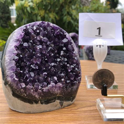 Purple Amethyst Geode from UruguayAverage Dimension: Varied Please see ...