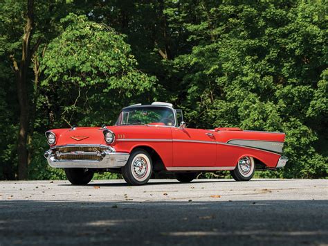 1957 Chevrolet Bel Air Convertible | Hershey 2018 | RM Sotheby's