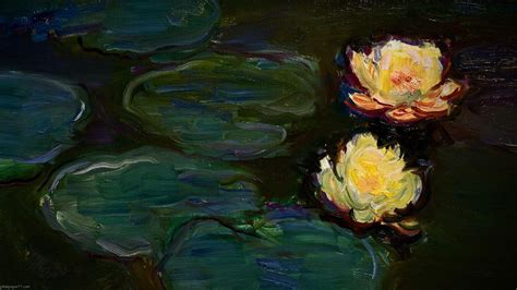 Monet Water Lilies Wallpapers - Top Free Monet Water Lilies Backgrounds ...