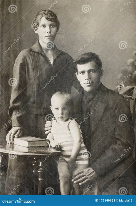 Old Portrait of a Family stock image. Image of historic - 172149653