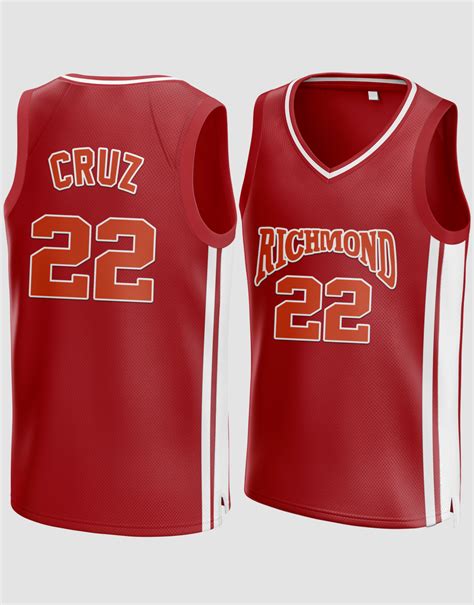 Timo Cruz #22 Richmond Oilers Coach Carter Jersey – 99Jersey®: Your ...