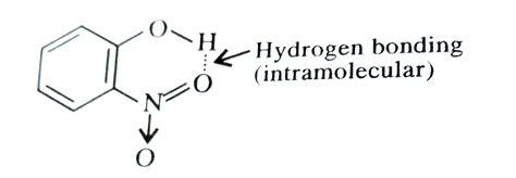 o-nitrophenol shows intermolecular H-bonding