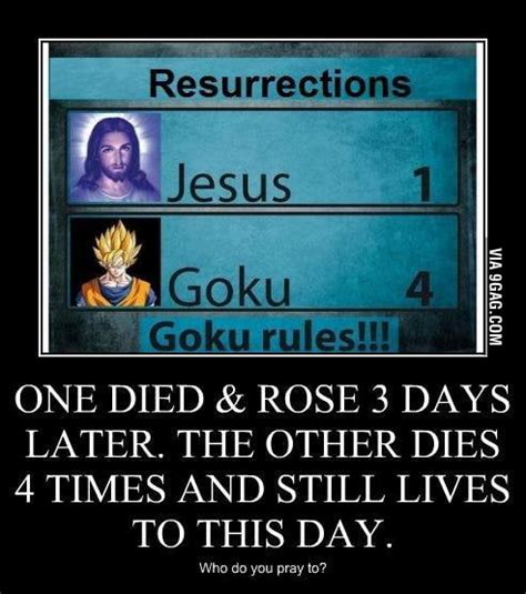 Goku VS Jesus - 9GAG