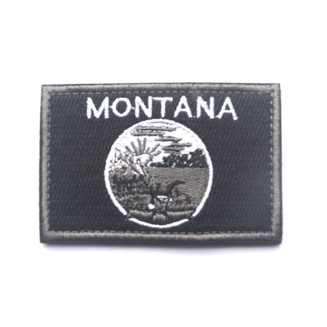 Aliexpress.com : Buy Montana State Flag Tatical Morale Patch 3"x2" The ...