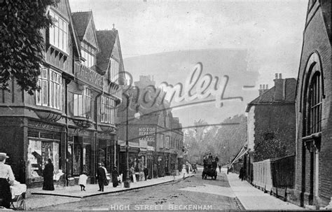 PHLS_2077 High Street, Beckenham, Beckenham c.1912 | Bromley Borough Photos