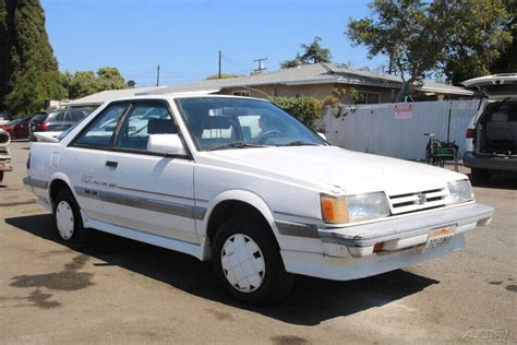 Rare Turbo Coupe: 1987 Subaru RX | Barn Finds