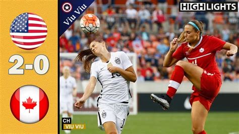 [ FINAL ] USA vs Canada 2-0 Goals & Highlights | 2016 CWC - YouTube