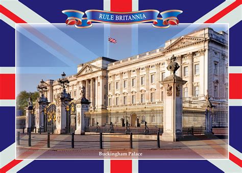 Buckingham Palace --- Pack of 5 postcards - kenreillyonline.com