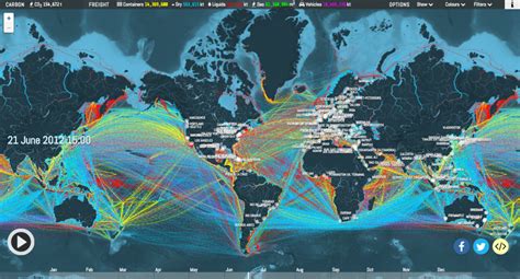 Map lets you visualize shipping traffic around the world | Canadian ...