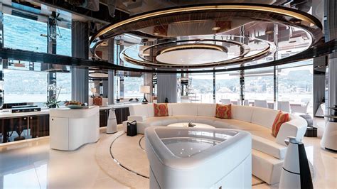 Luxury Mega Yacht Interior