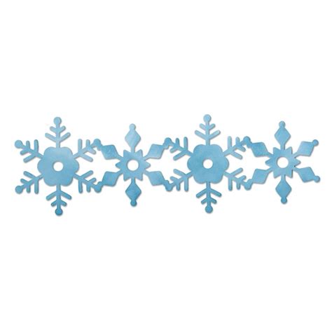 Snowflakes Clipart Border | Free download on ClipArtMag