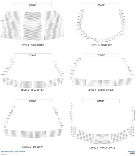 Metropolitan Opera House New York Seating Chart & Seat View Photos ...