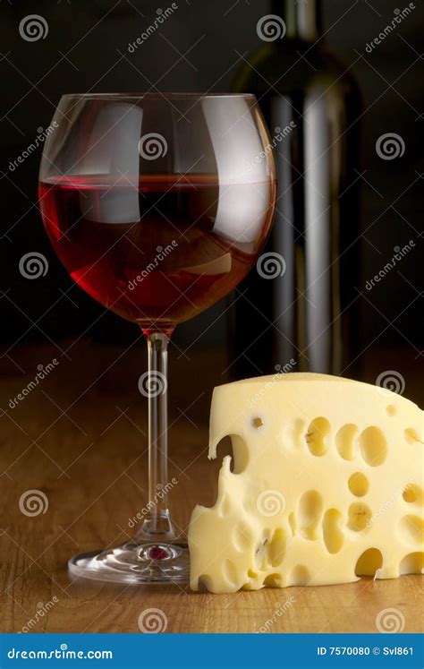 Cheese and wine stock photo. Image of dairy, gourmet, refreshment - 7570080