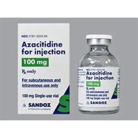 Sandoz Azacitidine for Injection, Packaging Type: Bottle at Rs 4000 ...