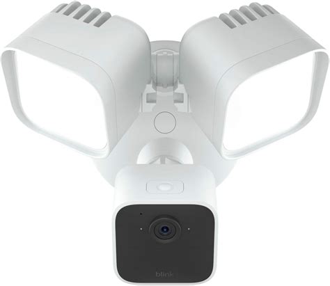 Blink Outdoor Wired 1080p Security Camera with Floodlight White ...